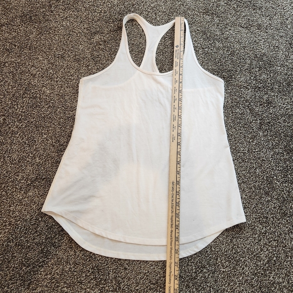 Lululemon Tech Mesh Singlet Tank Cream Size 4 - Picture 5 of 5